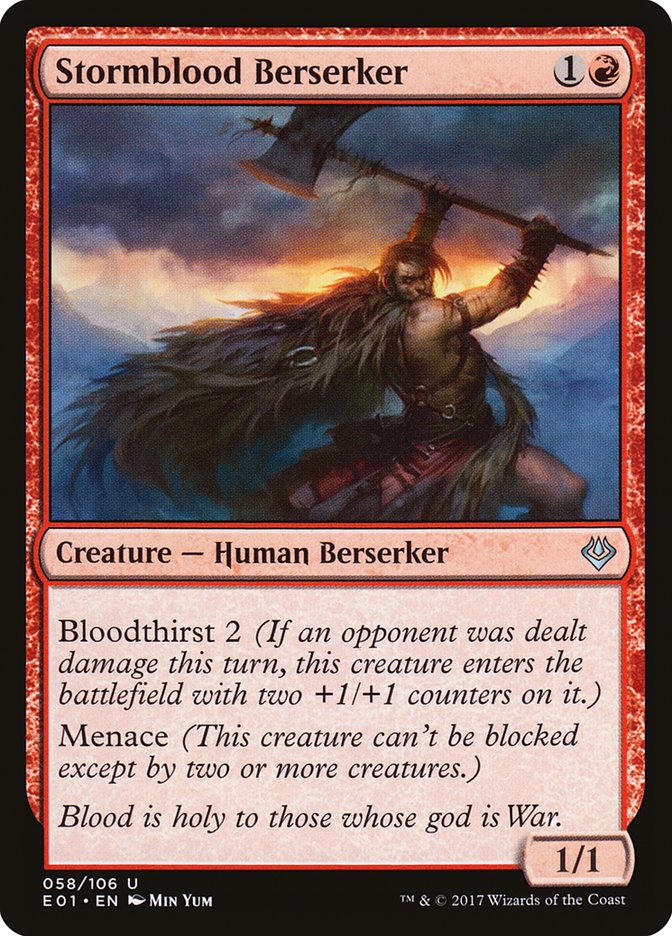 Stormblood Berserker [Archenemy: Nicol Bolas] | KingTCG.ca