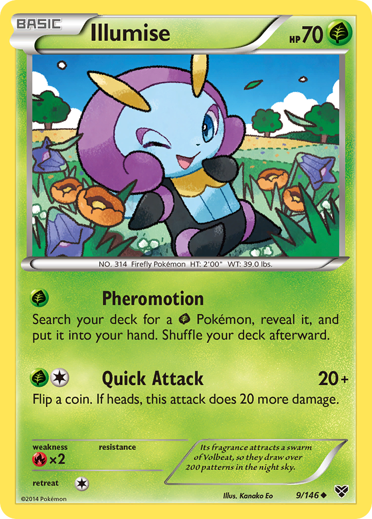 Illumise (9/146) [XY: Base Set] | KingTCG.ca