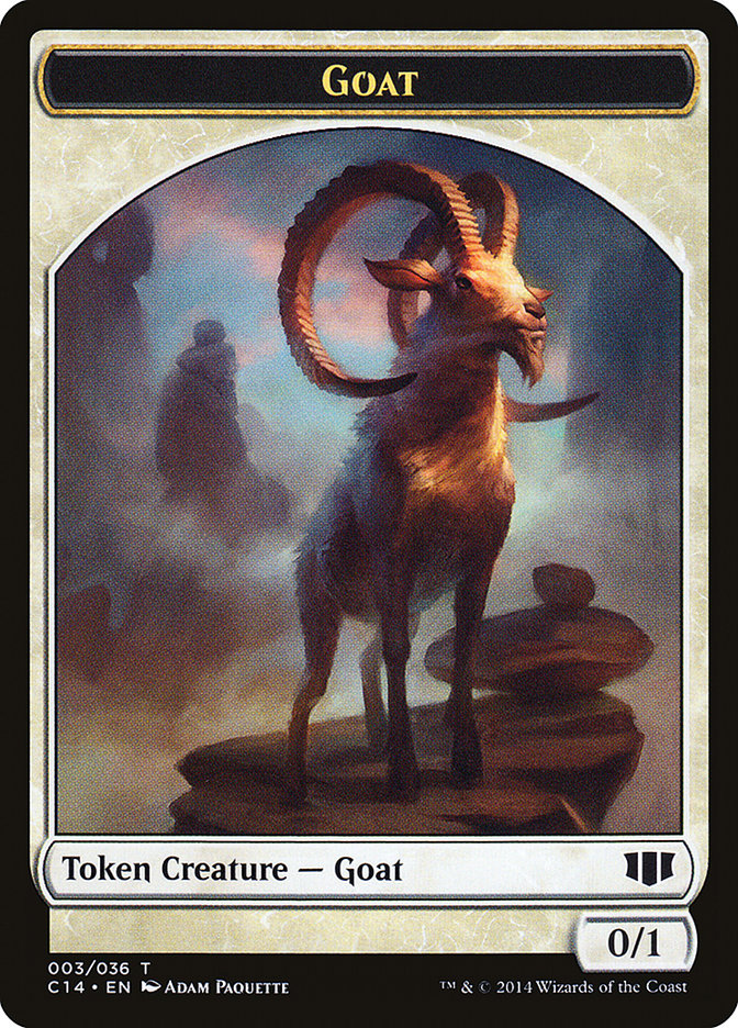 Wurm (033/036) // Goat Double-sided Token [Commander 2014 Tokens] | KingTCG.ca