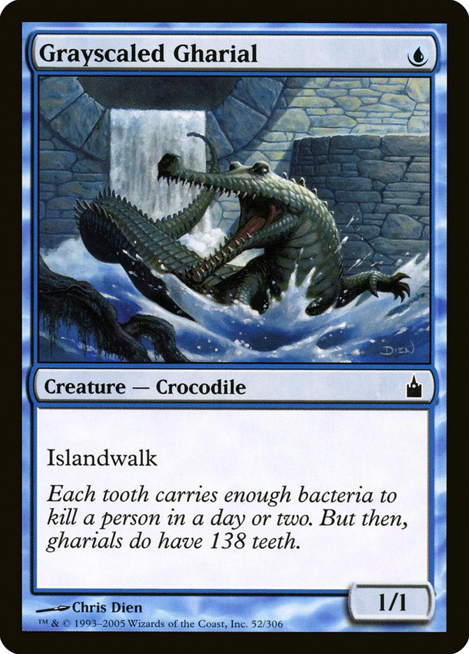 Grayscaled Gharial [Ravnica: City of Guilds] | KingTCG.ca