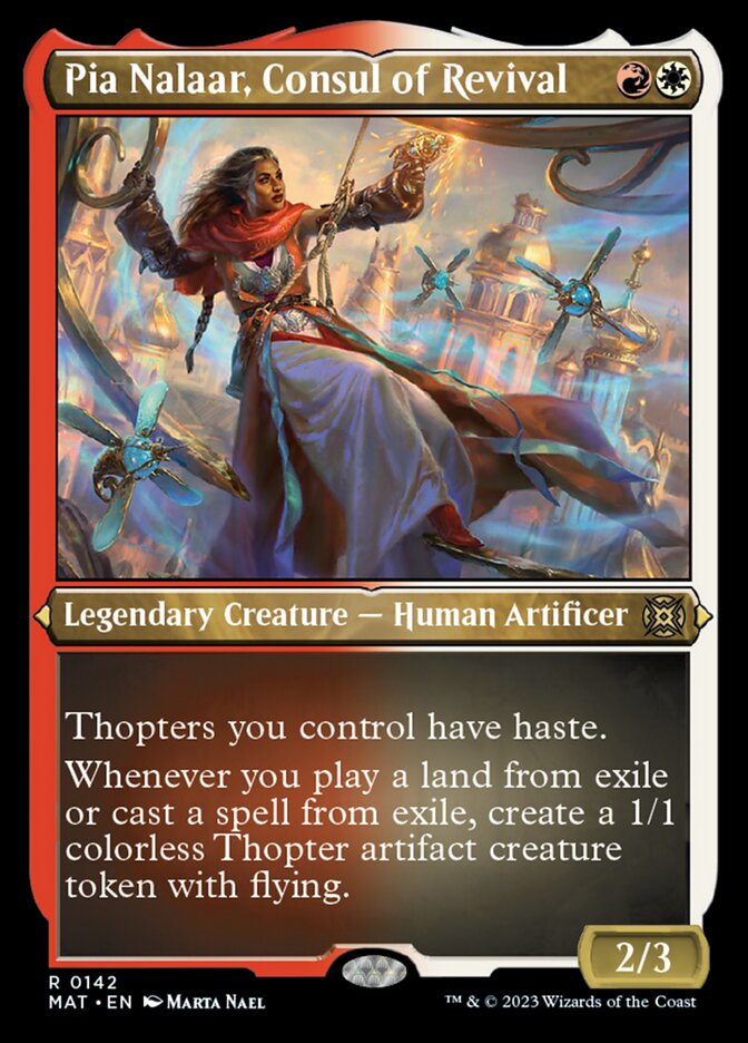 Pia Nalaar, Consul of Revival (Foil Etched) [March of the Machine: The Aftermath] | KingTCG.ca