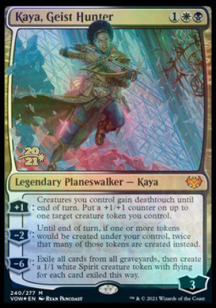 Kaya, Geist Hunter [Innistrad: Crimson Vow Prerelease Promos] | KingTCG.ca