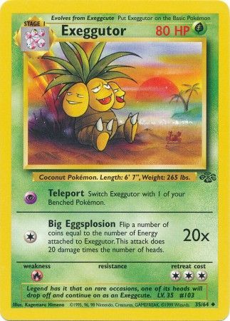 Exeggutor (35/64) [Jungle] | KingTCG.ca