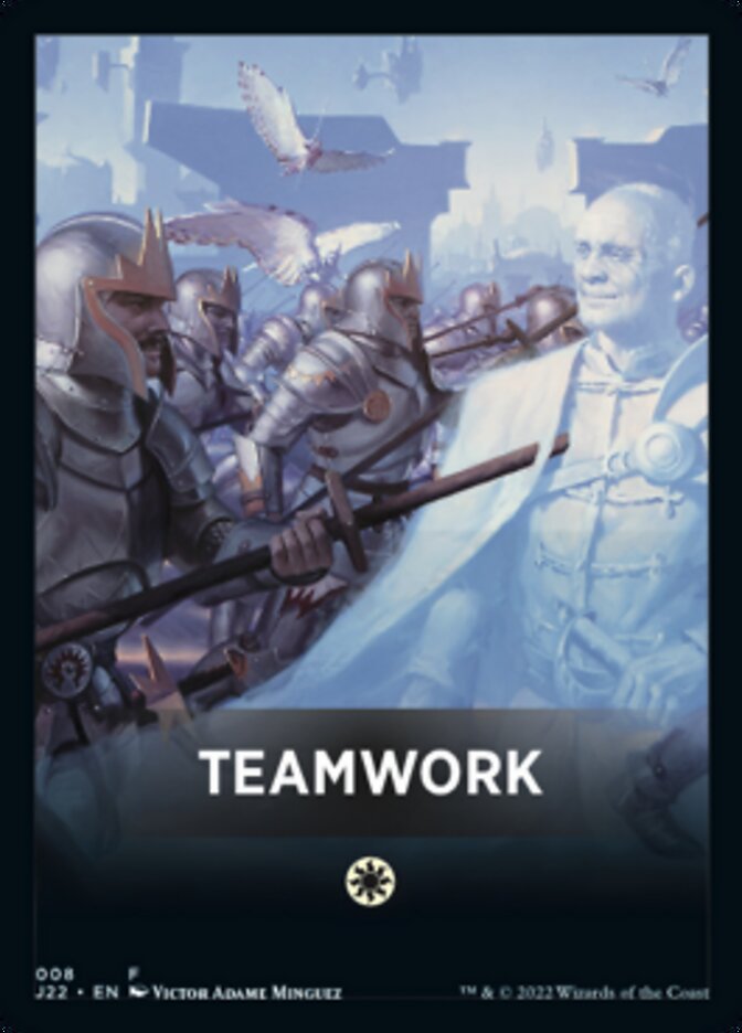 Teamwork Theme Card [Jumpstart 2022 Front Cards] | KingTCG.ca