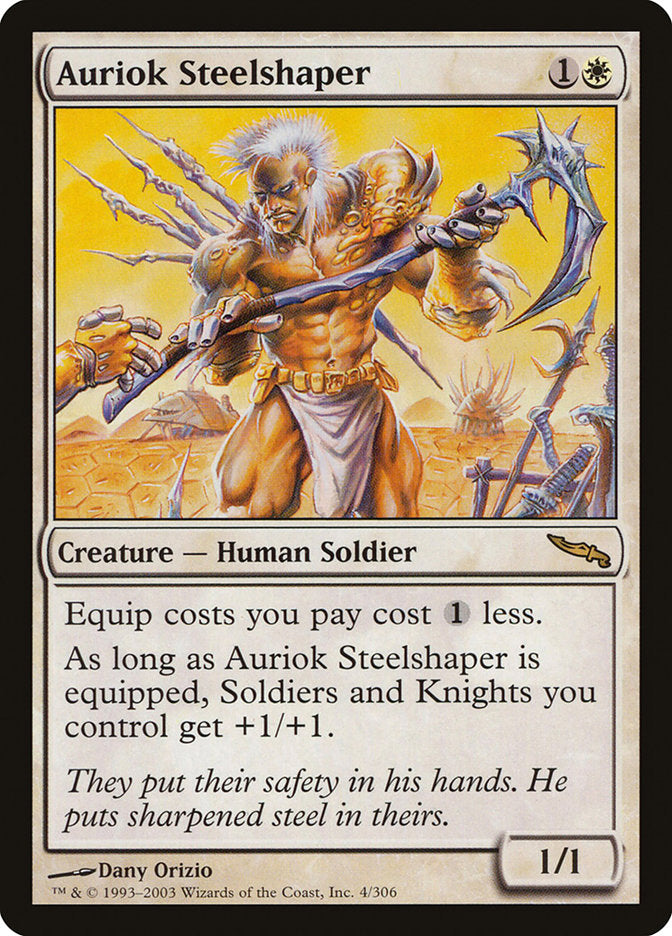 Auriok Steelshaper [Mirrodin] | KingTCG.ca