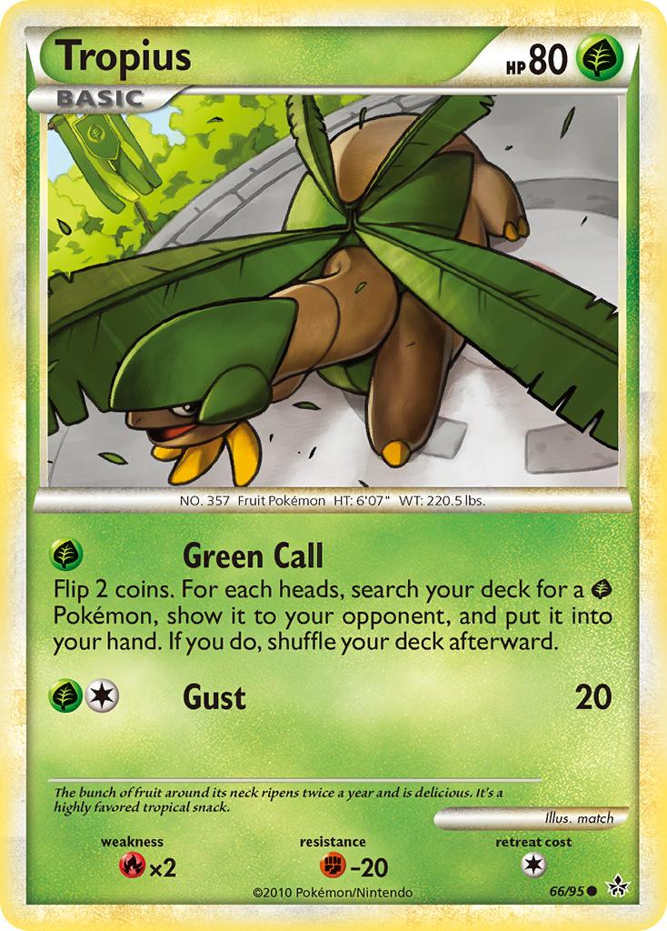 Tropius (66/95) [HeartGold & SoulSilver: Unleashed] | KingTCG.ca