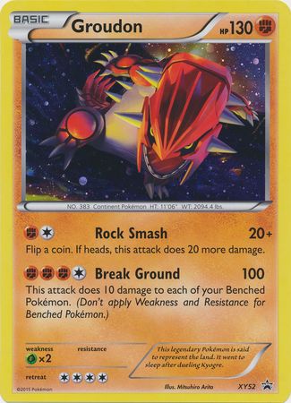 Groudon (XY52) (Jumbo Card) [XY: Black Star Promos] | KingTCG.ca