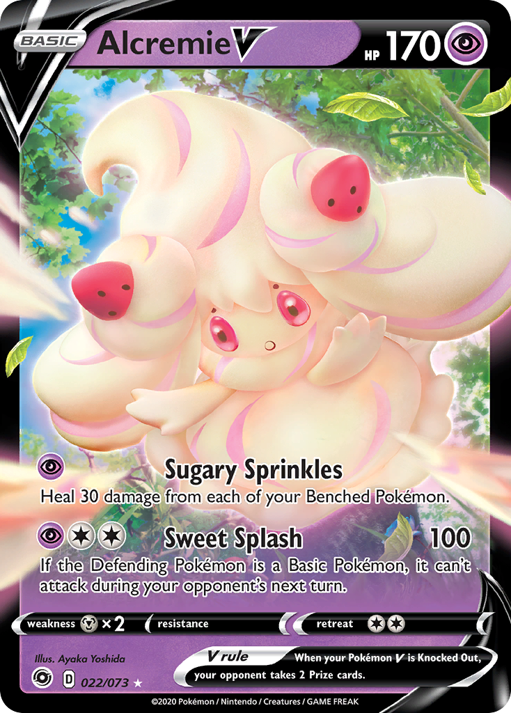 Alcremie V (22/073) [Sword & Shield: Champion's Path] | KingTCG.ca