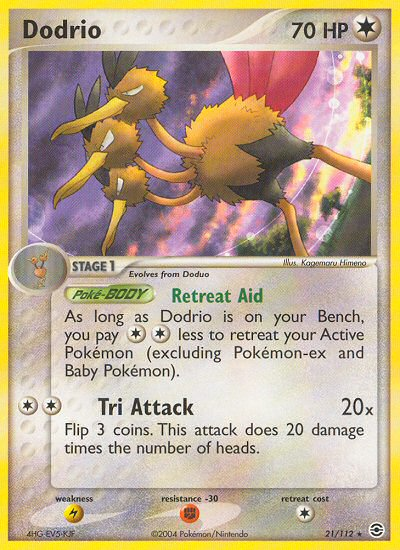 Dodrio (21/112) [EX: FireRed & LeafGreen] | KingTCG.ca