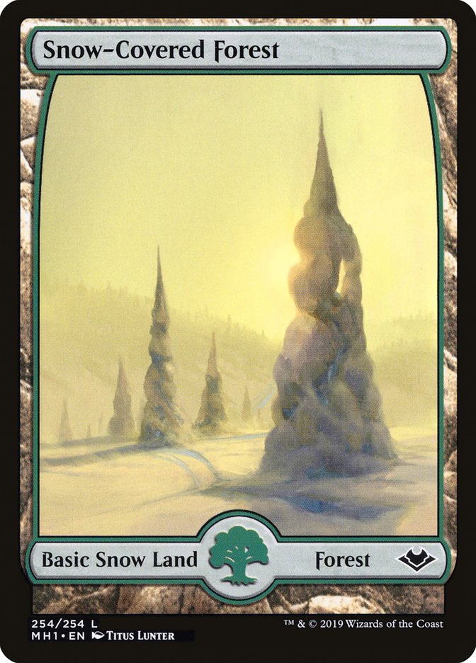 Snow-Covered Forest [Modern Horizons] | KingTCG.ca