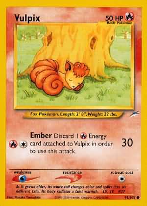 Vulpix (91/105) [Neo Destiny] | KingTCG.ca