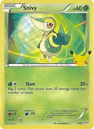 Snivy (5/25) [McDonald's 25th Anniversary] | KingTCG.ca