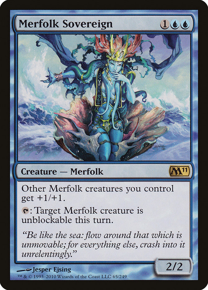 Merfolk Sovereign [Magic 2011] | KingTCG.ca