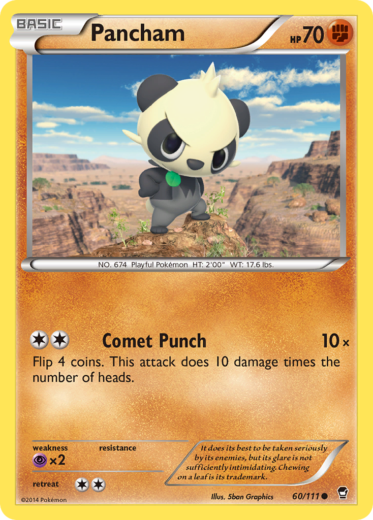 Pancham (60/111) [XY: Furious Fists] | KingTCG.ca