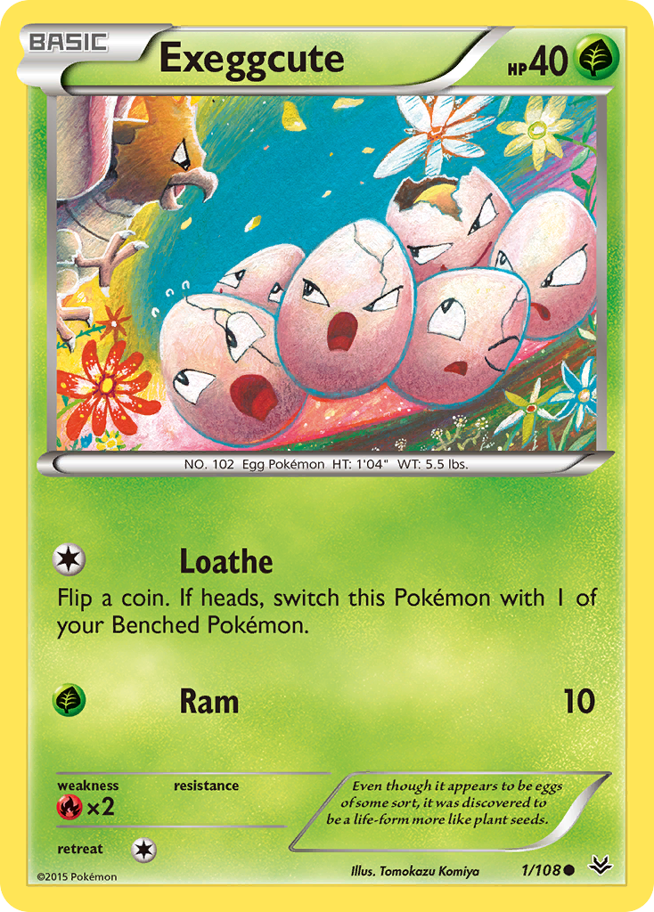 Exeggcute (1/108) [XY: Roaring Skies] | KingTCG.ca