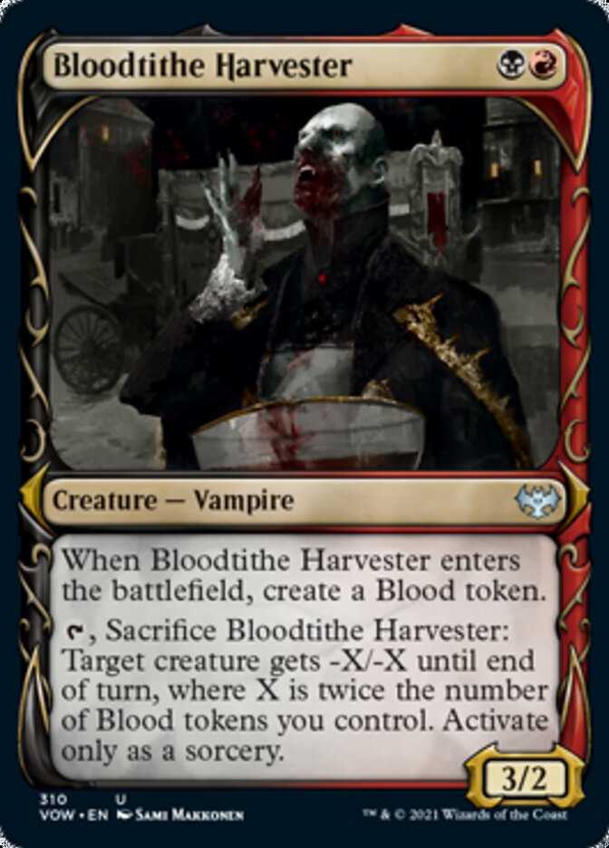 Bloodtithe Harvester (Showcase Fang Frame) [Innistrad: Crimson Vow] | KingTCG.ca