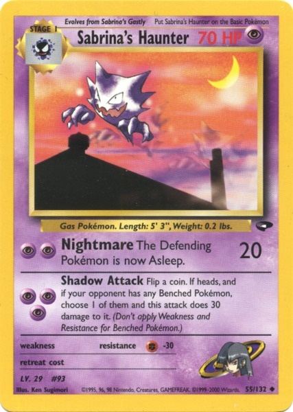 Sabrina's Haunter (55/132) [Gym Challenge] | KingTCG.ca