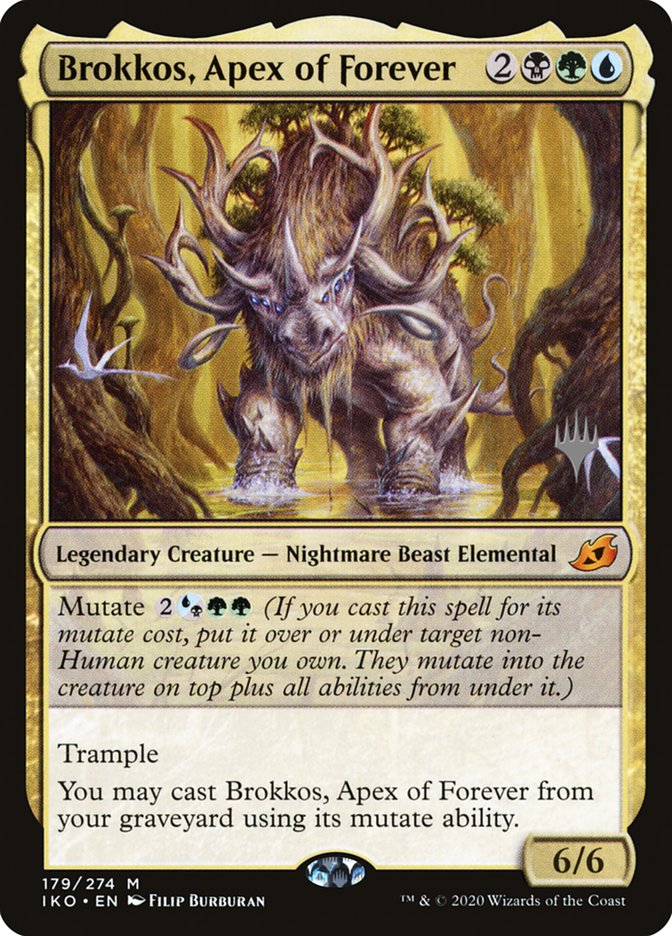 Brokkos, Apex of Forever (Promo Pack) [Ikoria: Lair of Behemoths Promos] | KingTCG.ca