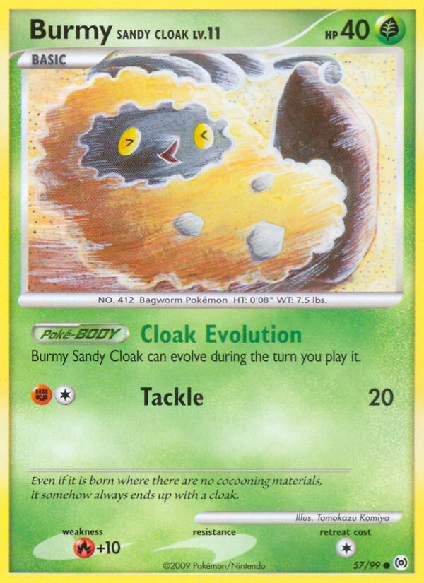 Burmy Sandy Cloak (57/99) [Arceus] | KingTCG.ca