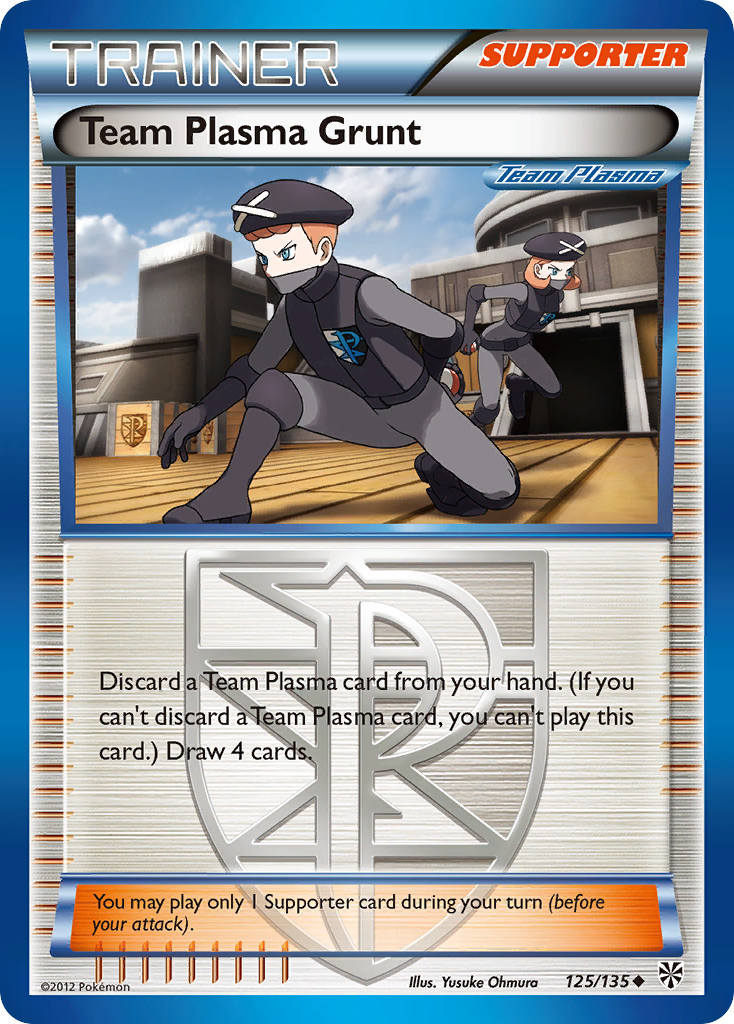 Team Plasma Grunt (125/135) [Black & White: Plasma Storm] | KingTCG.ca