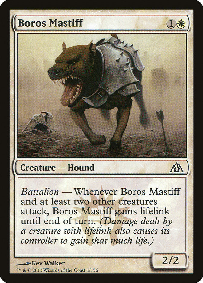 Boros Mastiff [Dragon's Maze] | KingTCG.ca