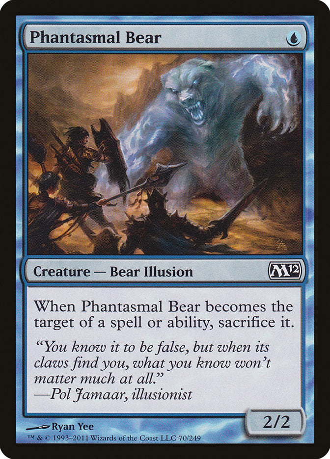 Phantasmal Bear [Magic 2012] | KingTCG.ca