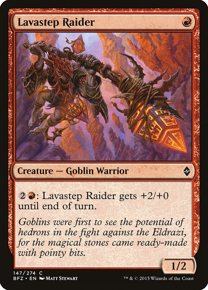 Lavastep Raider [Battle for Zendikar] | KingTCG.ca