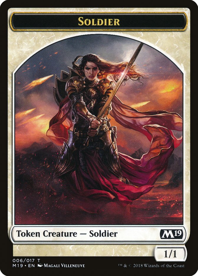 Soldier [Core Set 2019 Tokens] | KingTCG.ca