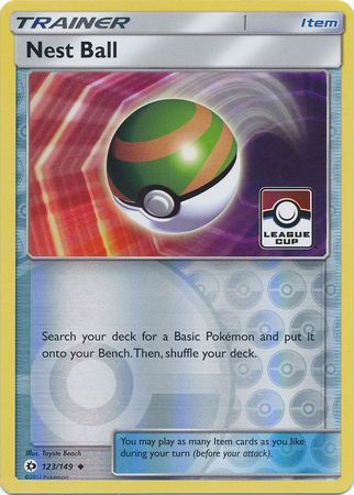 Nest Ball (123/149) (League Promo) [Sun & Moon: Base Set] | KingTCG.ca