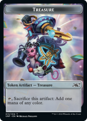 Teddy Bear // Treasure (013) Double-sided Token [Unfinity Tokens] | KingTCG.ca