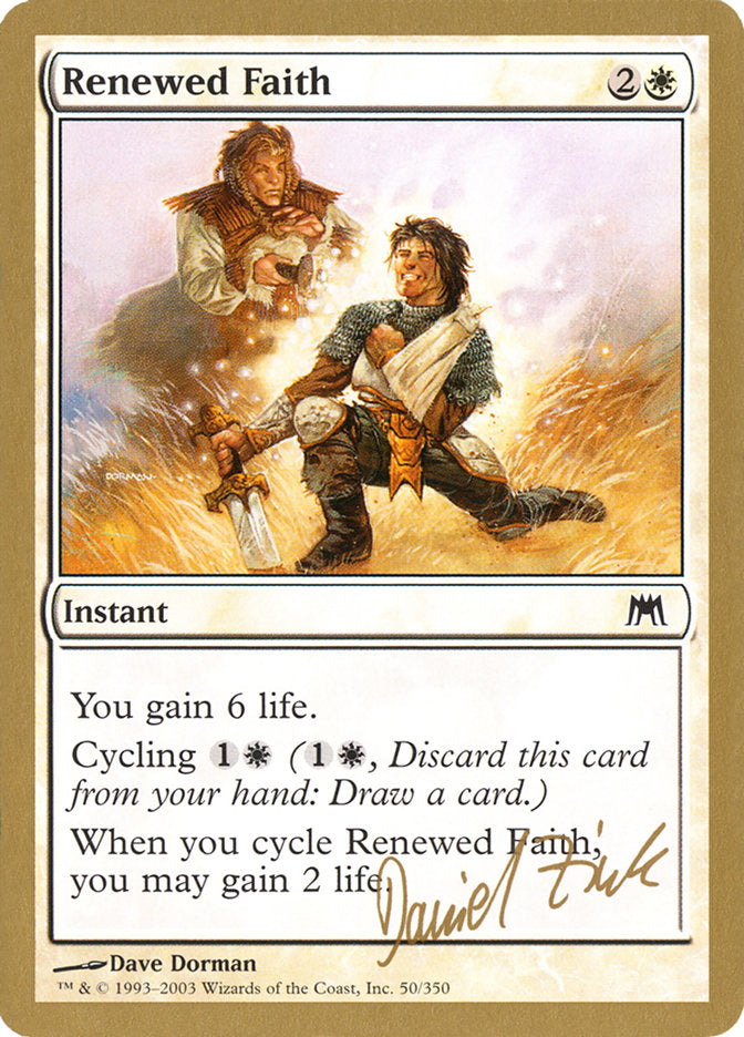 Renewed Faith (Daniel Zink) [World Championship Decks 2003] | KingTCG.ca