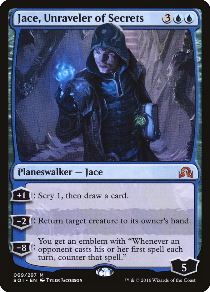 Jace, Unraveler of Secrets [Shadows over Innistrad] | KingTCG.ca