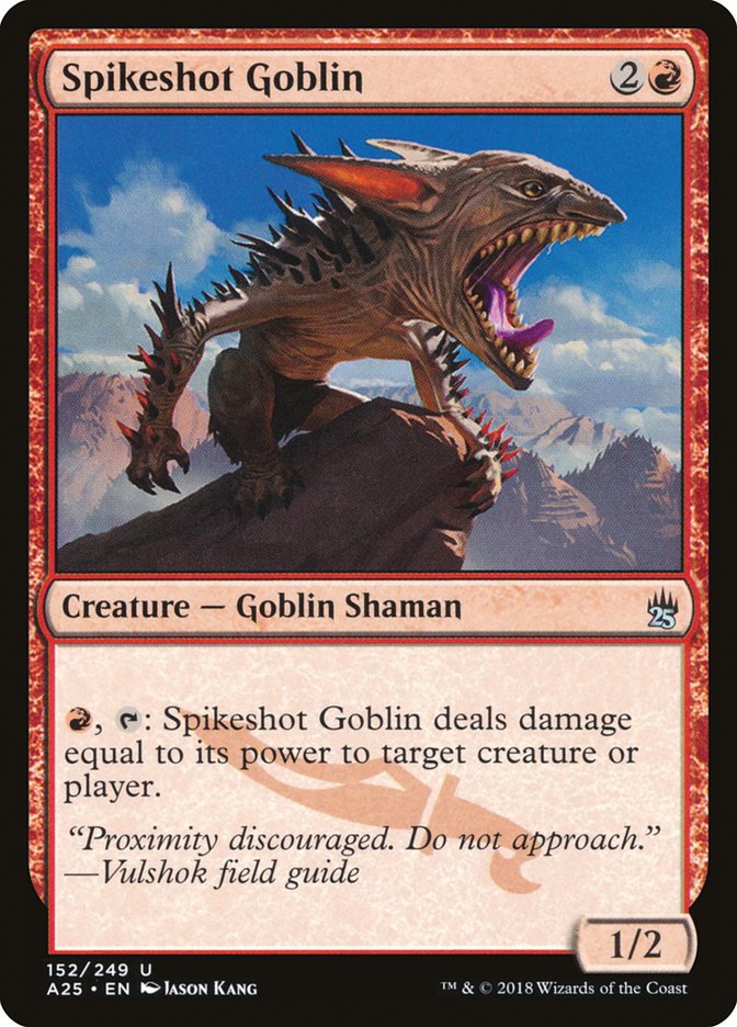 Spikeshot Goblin [Masters 25] | KingTCG.ca