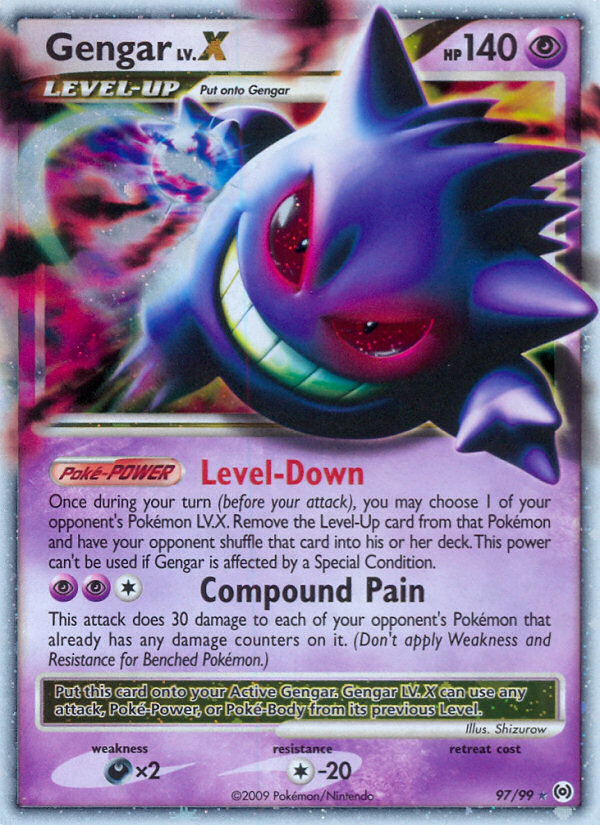 Gengar LV.X (97/99) [Arceus] | KingTCG.ca