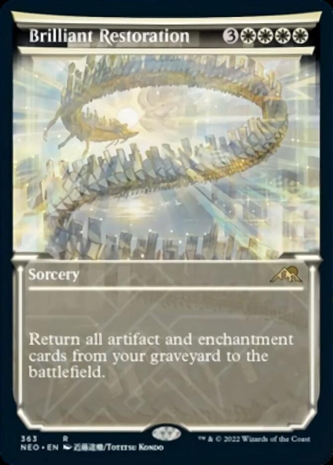 Brilliant Restoration (Showcase Soft Glow) [Kamigawa: Neon Dynasty] | KingTCG.ca