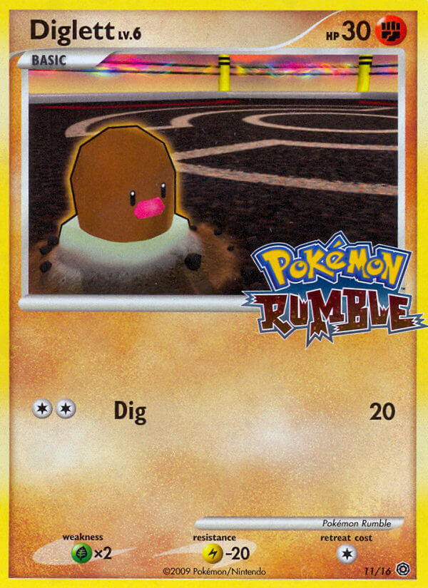 Diglett (11/16) [Pokémon Rumble] | KingTCG.ca