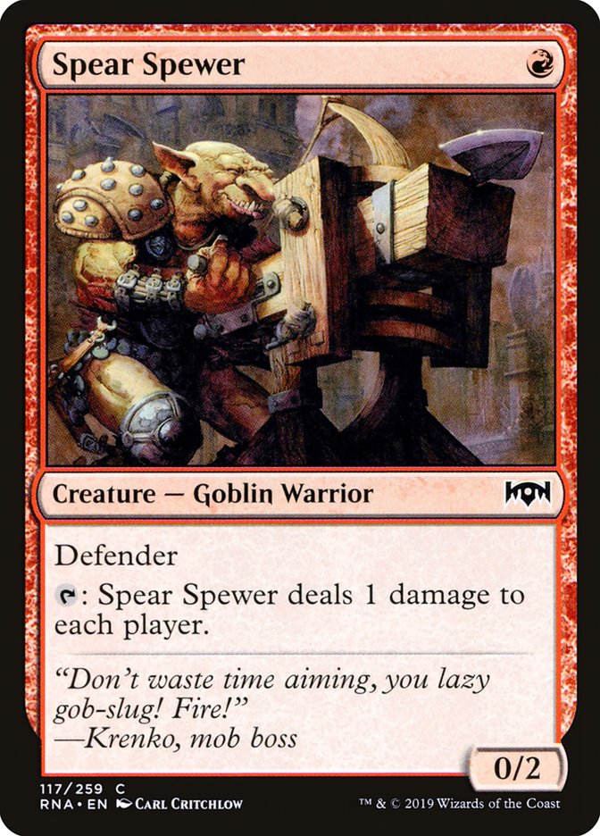 Spear Spewer [Ravnica Allegiance] | KingTCG.ca