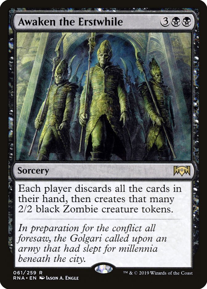 Awaken the Erstwhile [Ravnica Allegiance] | KingTCG.ca