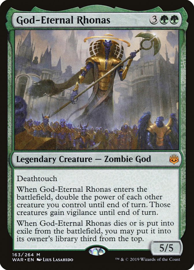 God-Eternal Rhonas [War of the Spark] | KingTCG.ca