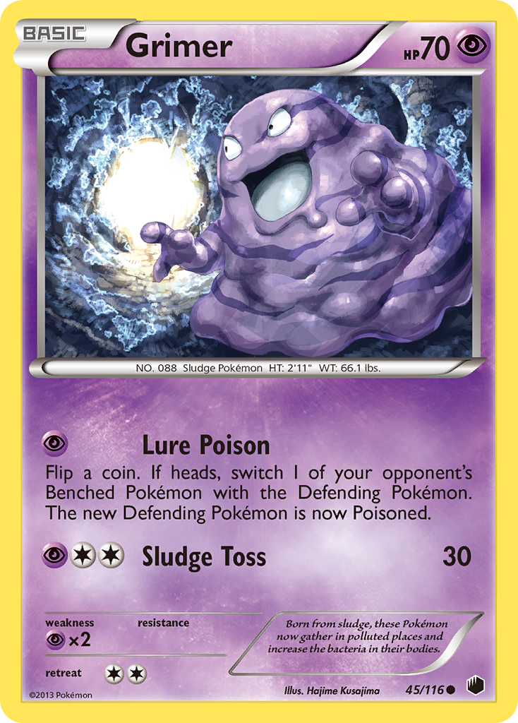 Grimer (45/116) [Black & White: Plasma Freeze] | KingTCG.ca