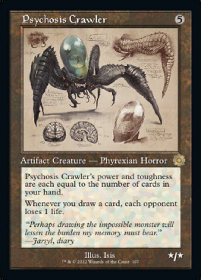 Psychosis Crawler (Retro Schematic) [The Brothers' War Retro Artifacts] | KingTCG.ca