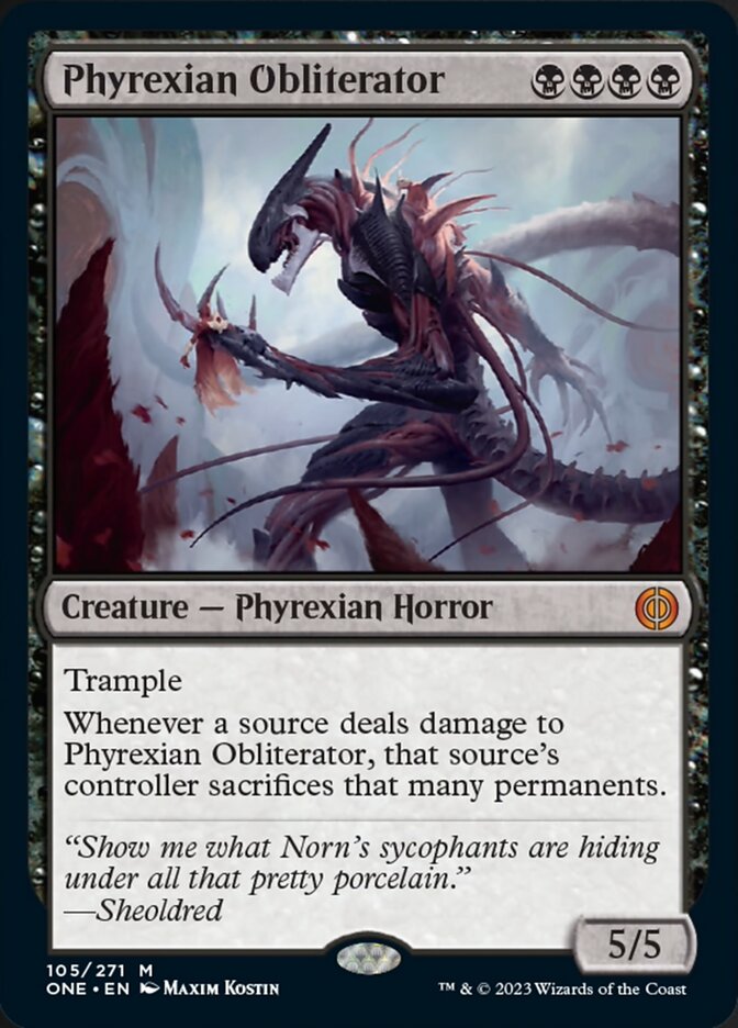 Phyrexian Obliterator [Phyrexia: All Will Be One] | KingTCG.ca