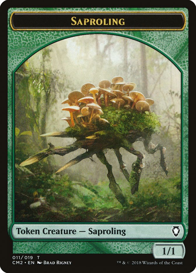 Saproling Token [Commander Anthology Volume II Tokens] | KingTCG.ca