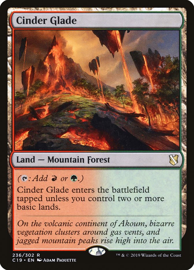 Cinder Glade [Commander 2019] | KingTCG.ca