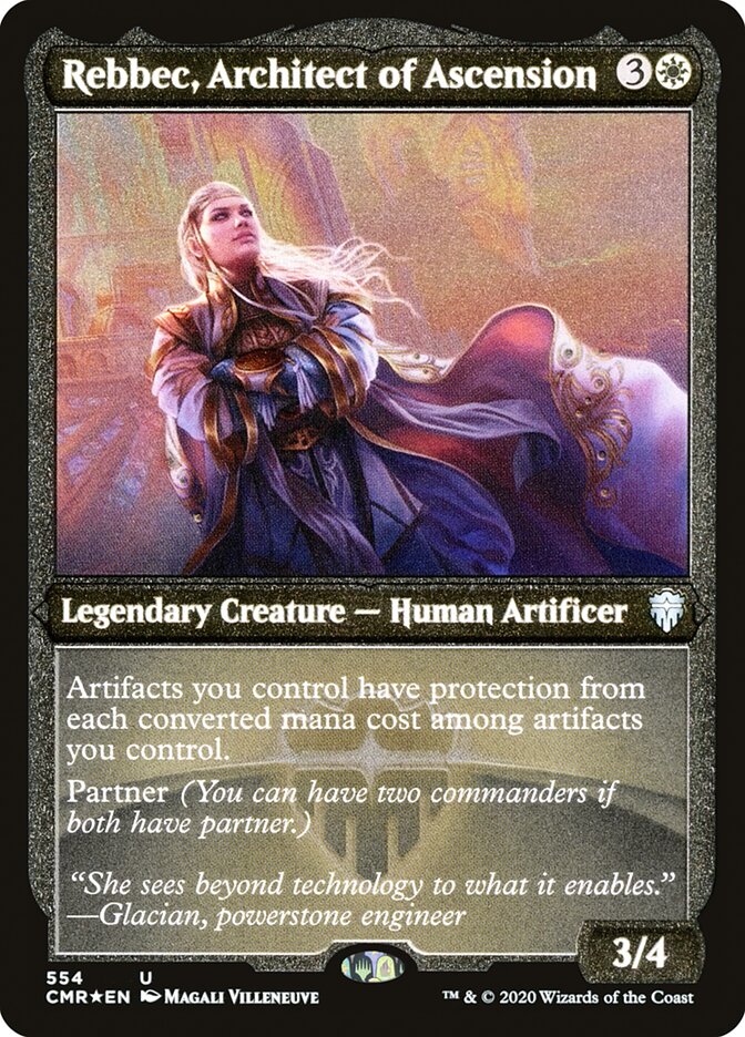 Rebbec, Architect of Ascension (Foil Etched) [Commander Legends] | KingTCG.ca