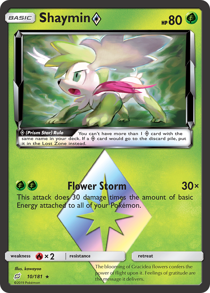 Shaymin (10/181) (Prism Star) [Sun & Moon: Team Up] | KingTCG.ca