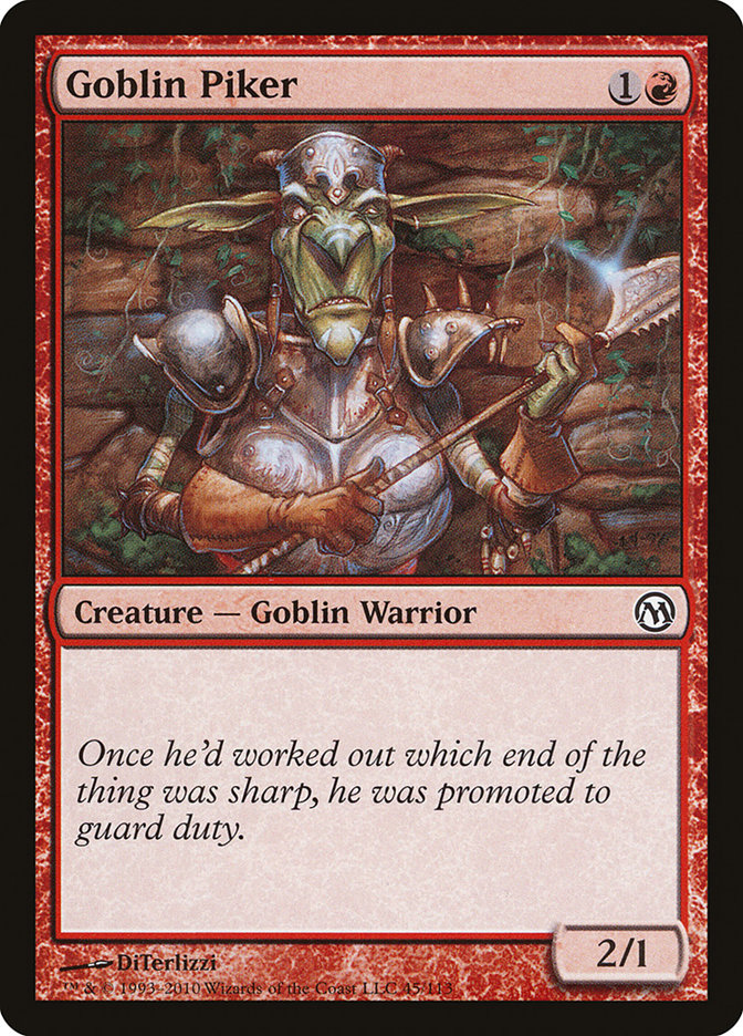 Goblin Piker [Duels of the Planeswalkers] | KingTCG.ca