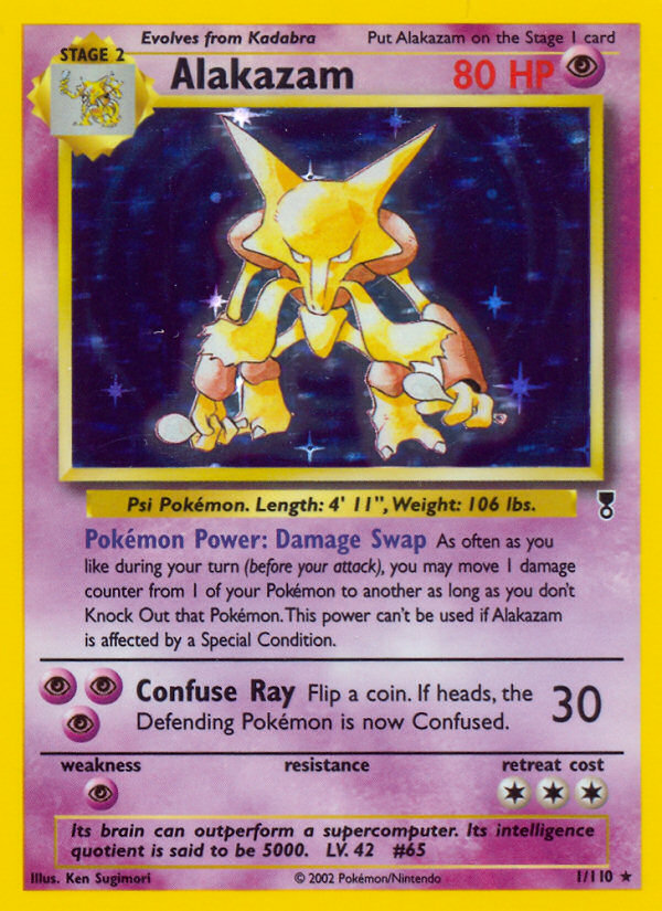 Alakazam (1/110) [Legendary Collection] | KingTCG.ca