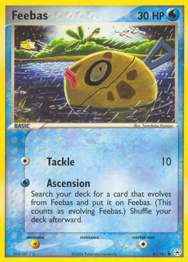 Feebas (61/101) [EX: Hidden Legends] | KingTCG.ca