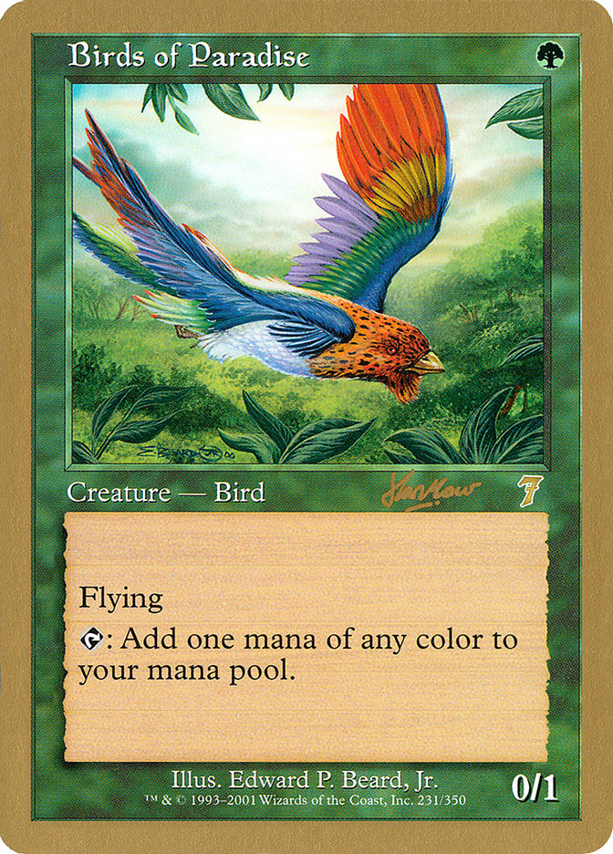 Birds of Paradise (Sim Han How) [World Championship Decks 2002] | KingTCG.ca